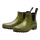 Grand Step Shoes Wellington Boots Vickie (Chelsea Boot made of Natural Rubber) olive green ladies